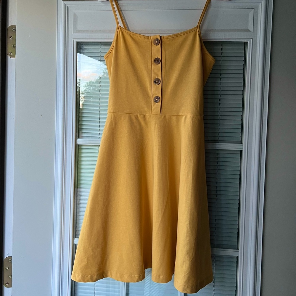 Yellow Forever 21 Dress